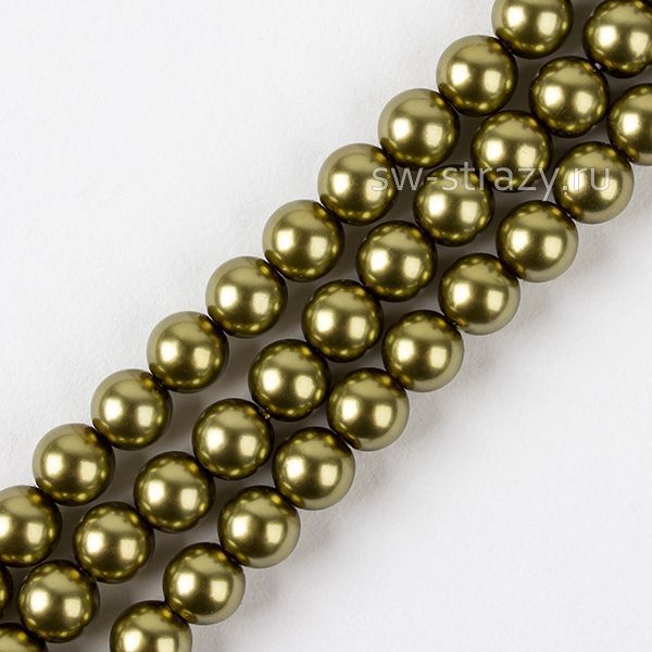 Round Pearl 1H 12 mm Light Green