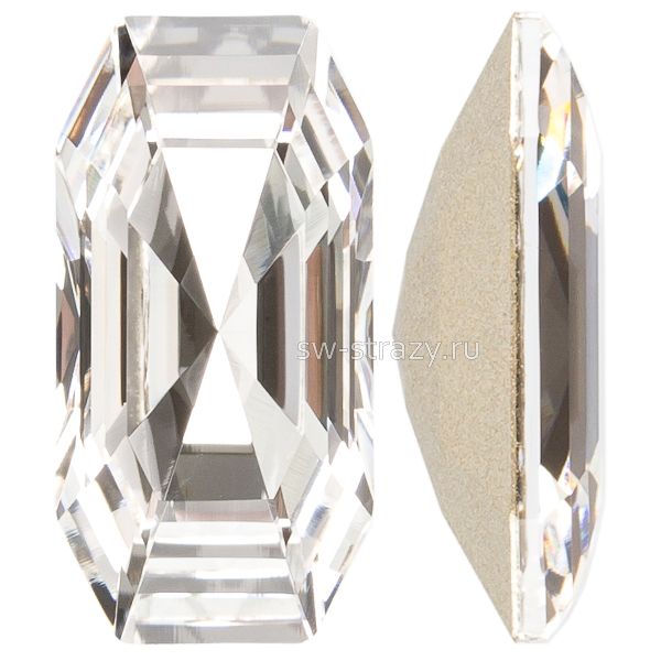 Кристаллы 4595 12x6 mm Crystal Silver Shade