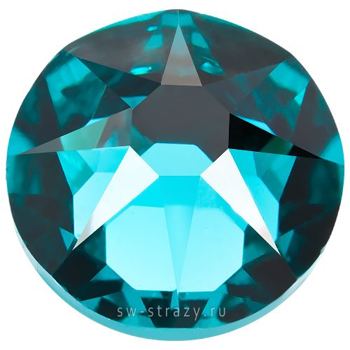 Стразы горячей фиксации 2038 ss 6 Blue Zircon HF