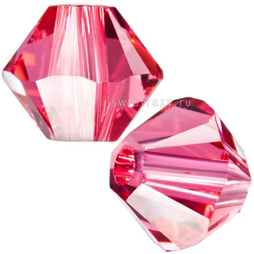 Бусины 5328 4 mm Indian Pink