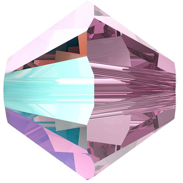 Бусины 5328 5 mm Light Amethyst Shimmer