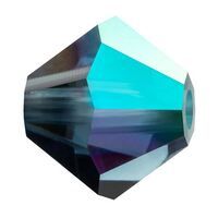 P Rondelle Bead 5328 4 mm montana AB
