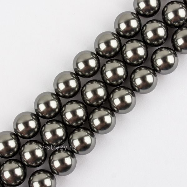 Жемчужины 5810 3 mm Crystal Dark Grey Pearl