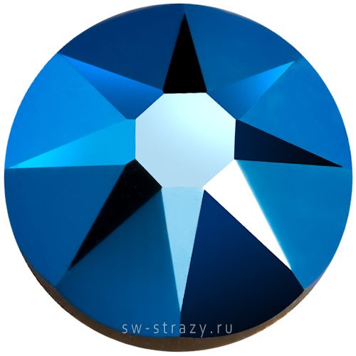 Стразы горячей фиксации 2078 ss 16 Crystal Metallic Blue HF
