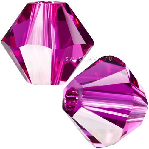 Бусины 5328 3 mm Fuchsia