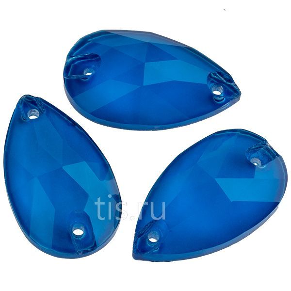 3430 7*12 mm Neon Capri Blue