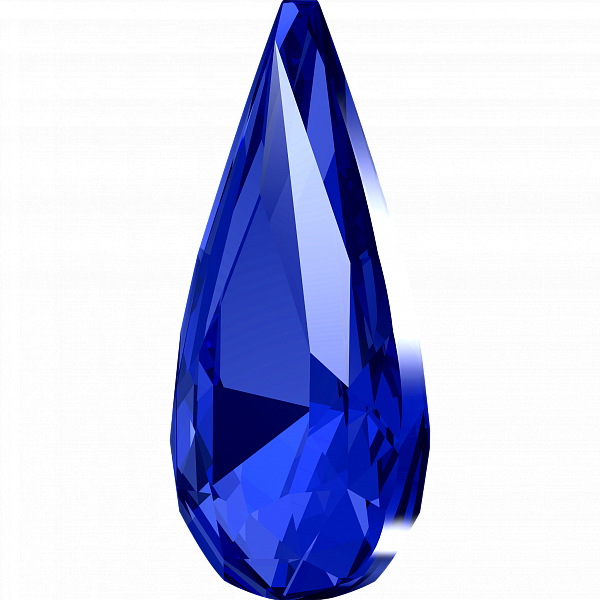 Кристаллы 4322 14x7 mm Majestic Blue