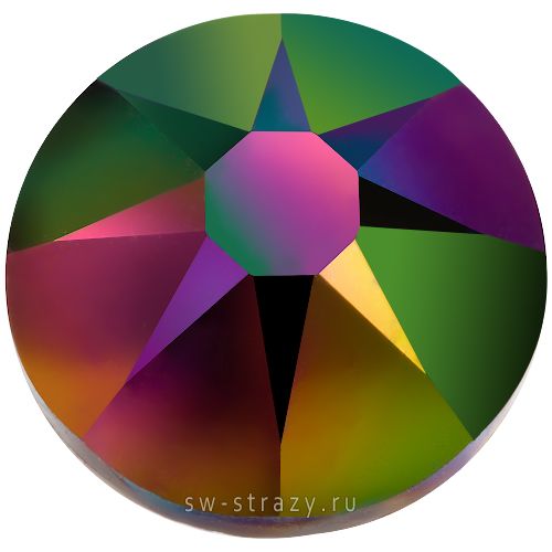Стразы горячей фиксации 2038 ss 8 Crystal Rainbow Dark HF