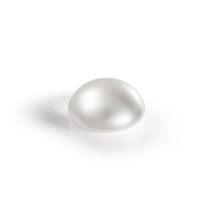 Cabochon 7 mm White